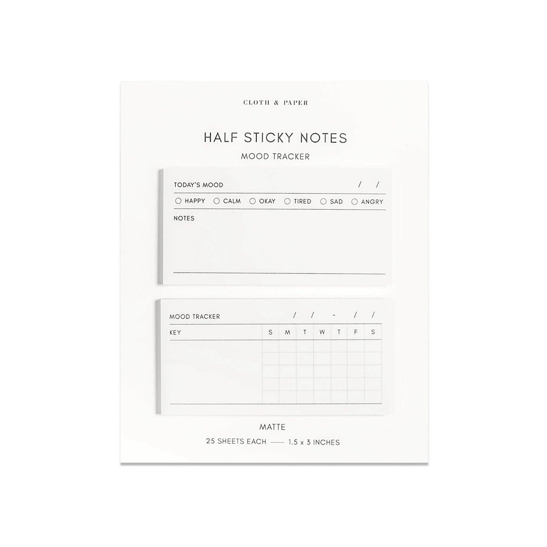 Mood Tracker Sticky Notes