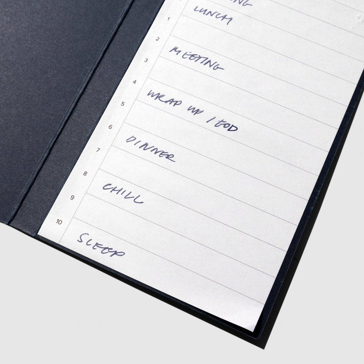 Time Block Sidebar Sticky Note