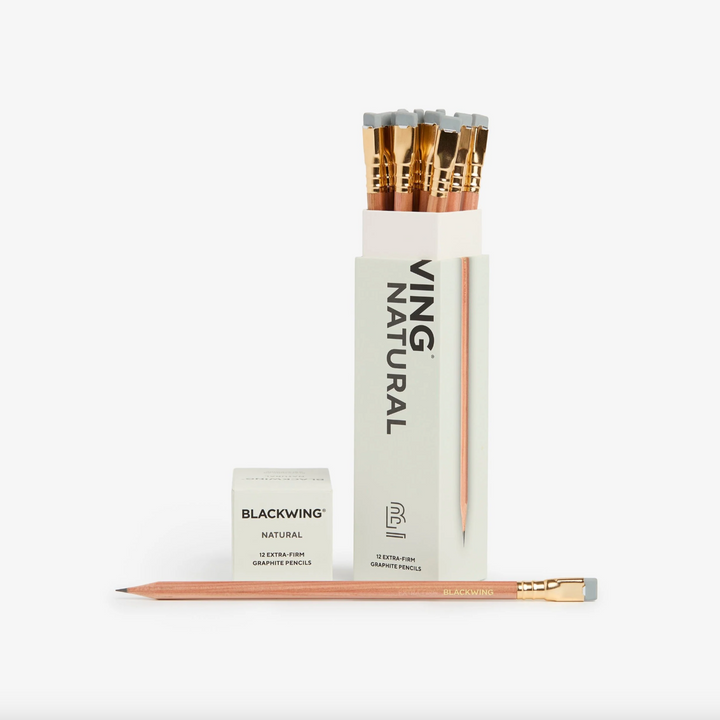Blackwing Natural, Set of 12 Pencils & Gift Box