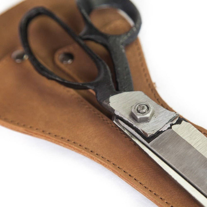 Brut Homeware All-Purpose Scissors & Buffalo Leather Sleeve, Detail