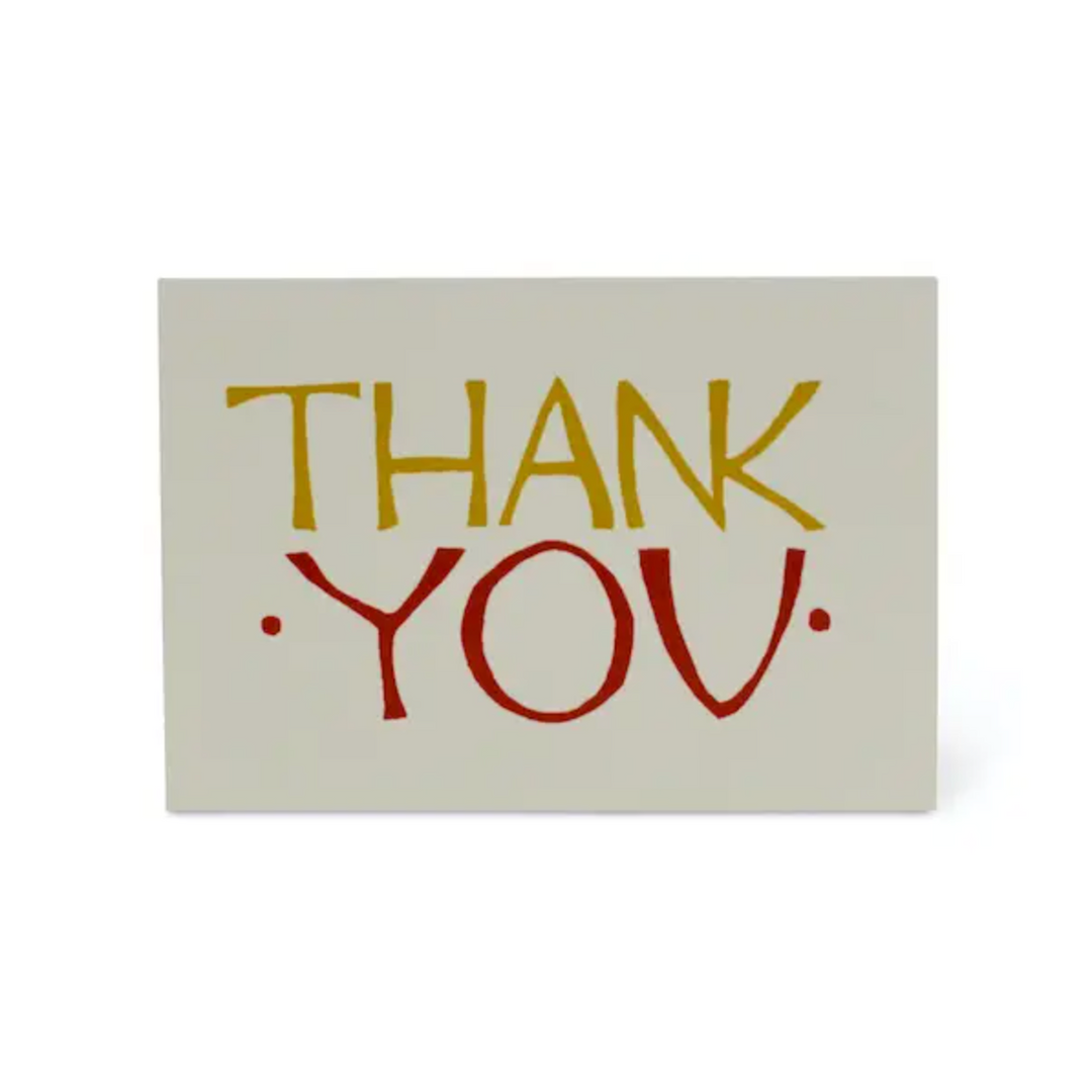 Cambridge Imprint Thank You Small Cards, Set of 6