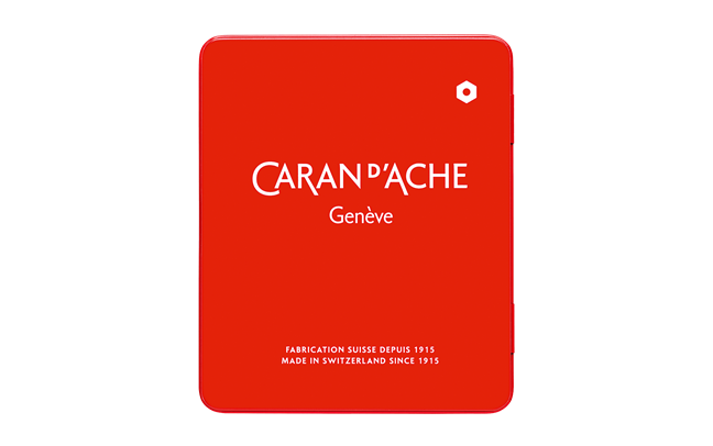 Caran d'Ache NEOCOLOR™ II Pastels, Set of 10, Box Detail
