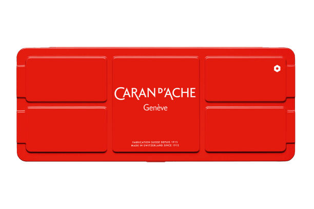 Caran d'Ache Gouache Paint Tablets, Box of 15 Colors, Box