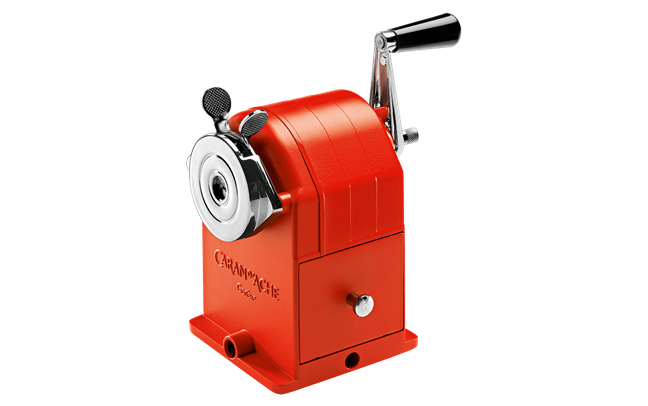 Caran d'Ache Metal Sharpening Machine Standard Edition, Red