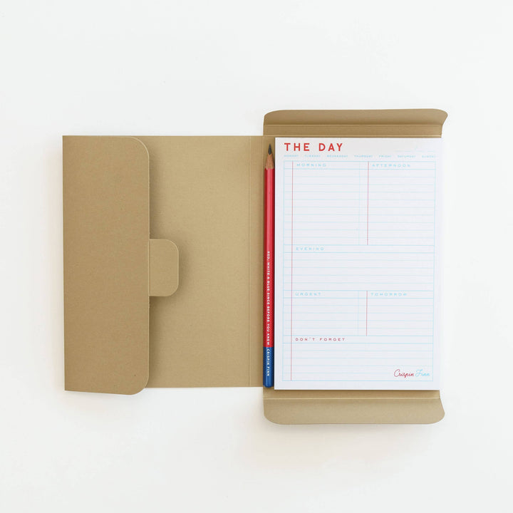 Crispin Finn The Day Note Pad, Packaging 2