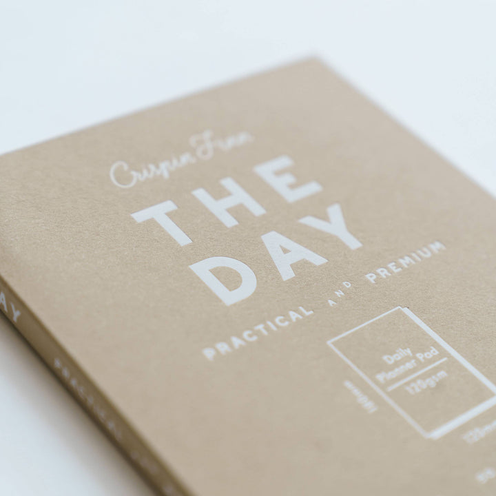 Crispin Finn The Day Note Pad, Packaging Detail