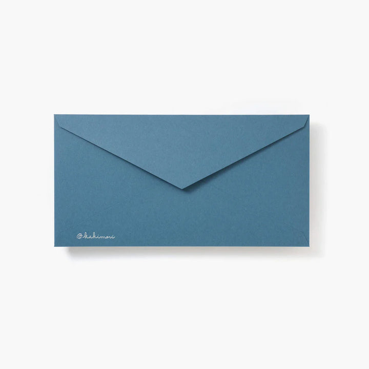 Japanese Blue Notecard and Envelope Set
