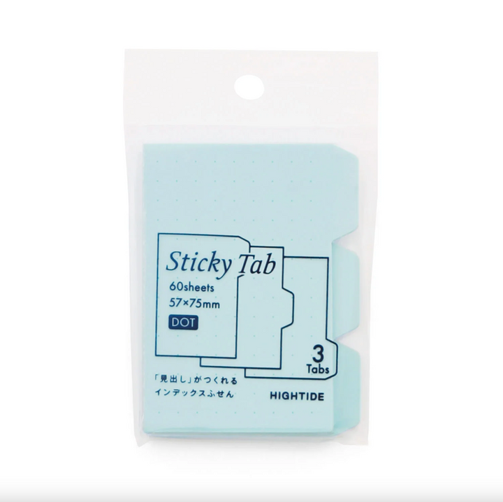 Hightide Sticky Index Tab Memo Pad, Package