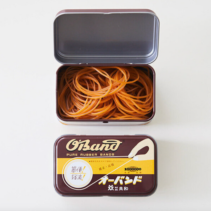 Kyowa Classic O'Band Rubber Bands, Translucent Amber