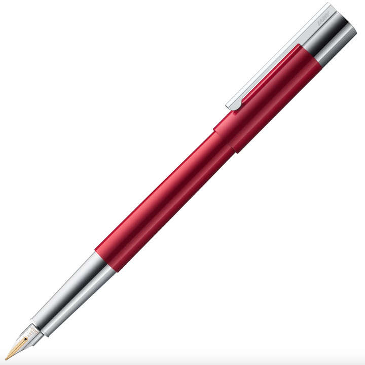 LAMY Scala Fountain Pen, Piano Red