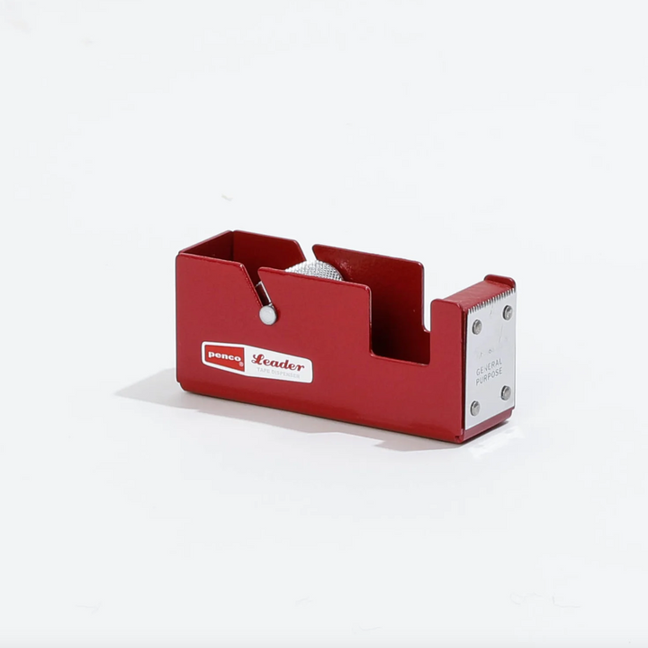 Penco Leader Metal Tape Dispenser, Red