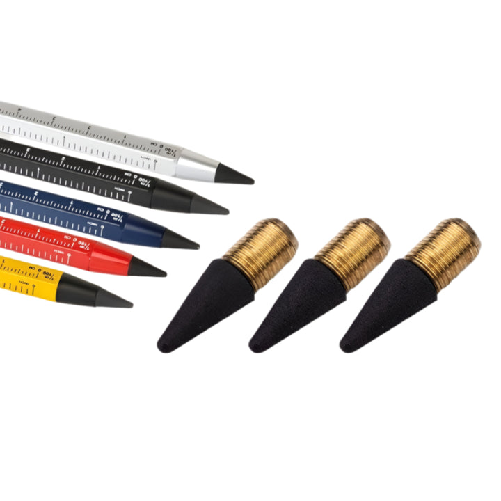 Replacement Pencil Tips for Troika Multi-Task Endless Construction Pencil