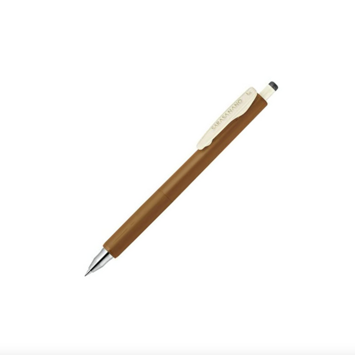 Sarasa Nano Gel Ballpoint Pen, Camel Yellow