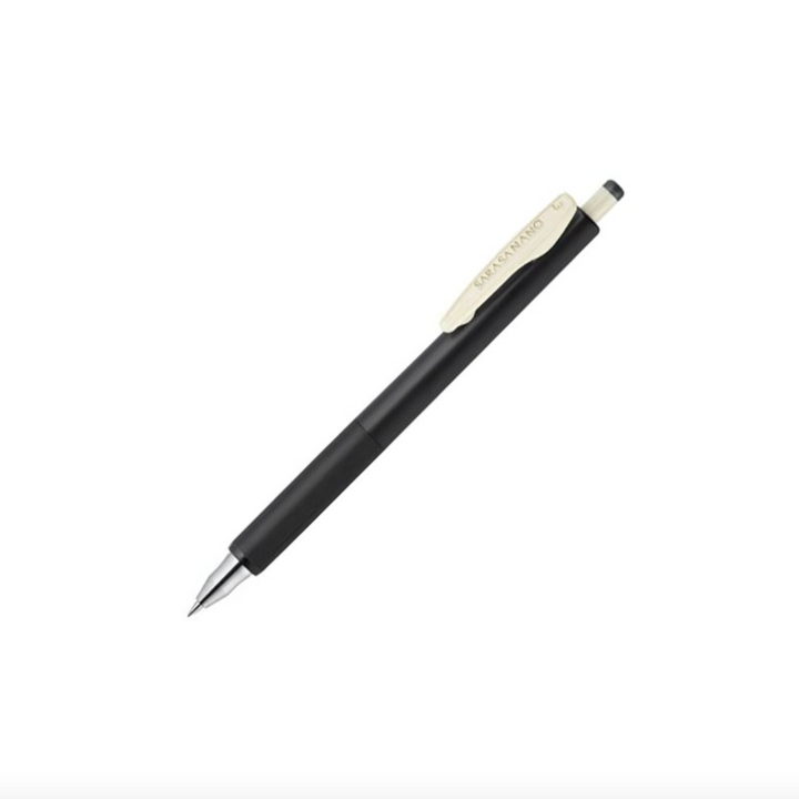 Sarasa Nano Gel Ballpoint Pen, Sepia Black