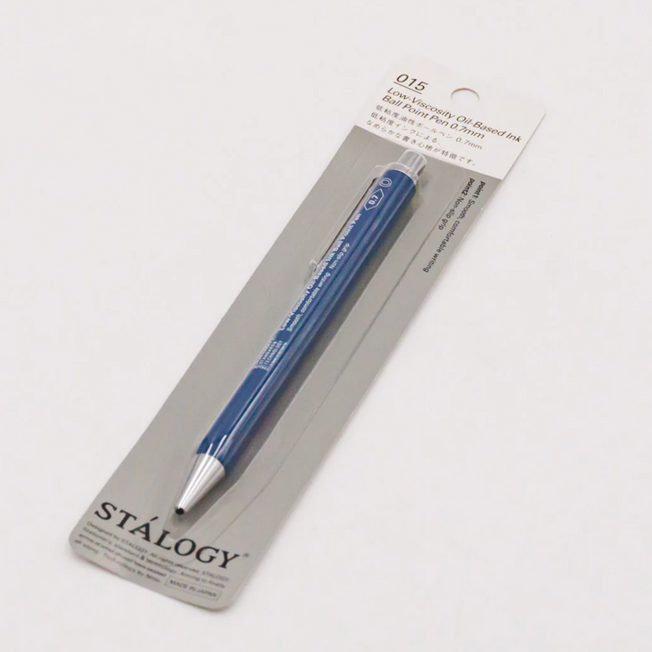 Stalogy Low-Viscosity Oil-Based Ink Ballpoint Pen, Blue