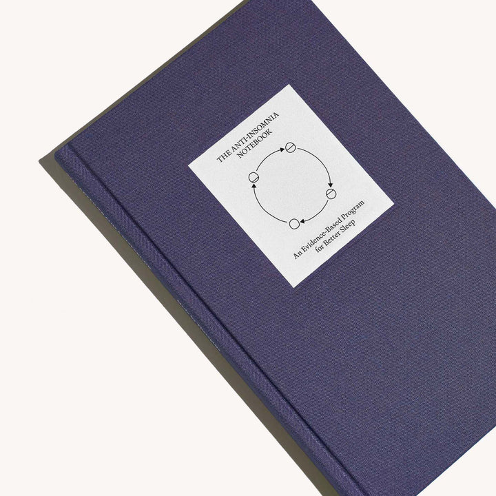 Therapy Notebooks: The Anti-Insomnia Notebook, Cover