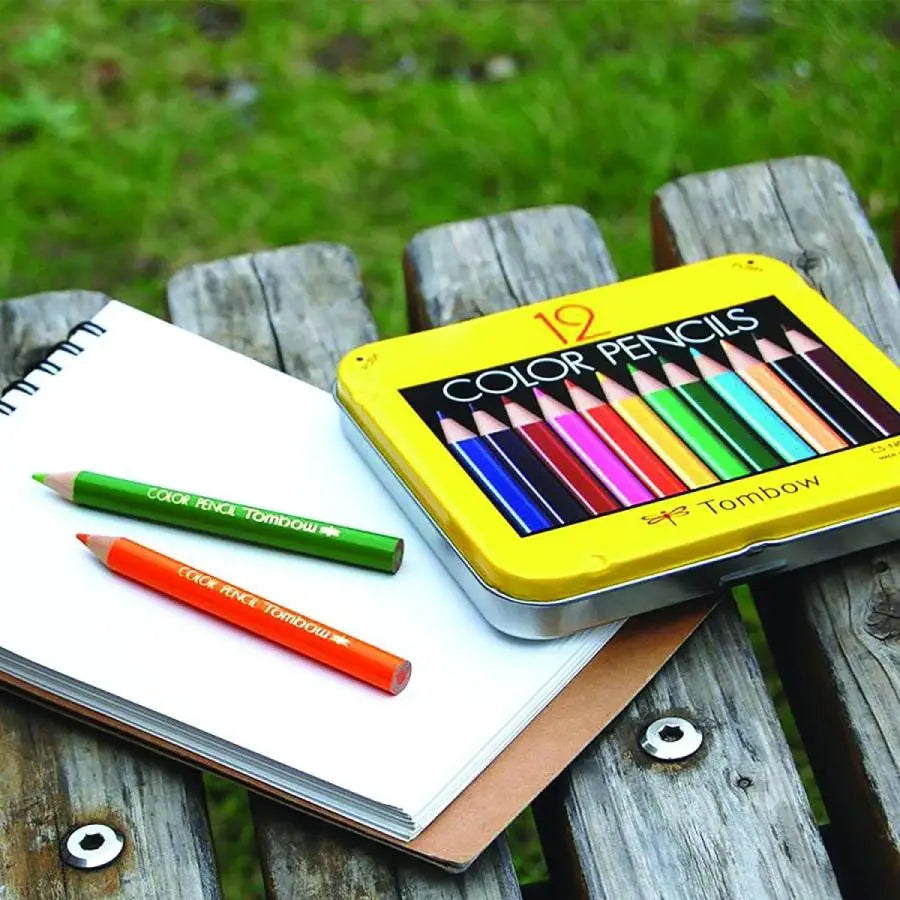 Tombow 1500 Series Colored Pencils, Set of 12 – Mini or Full Size