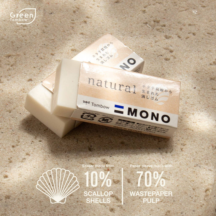 Tombow MONO Eco-Friendly Natural Eraser, Detail 5