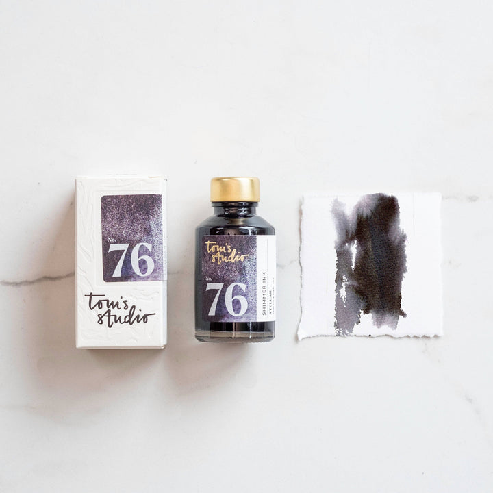 Tom's Studio Fountain Pen Ink, Shimmer Ink Stellar