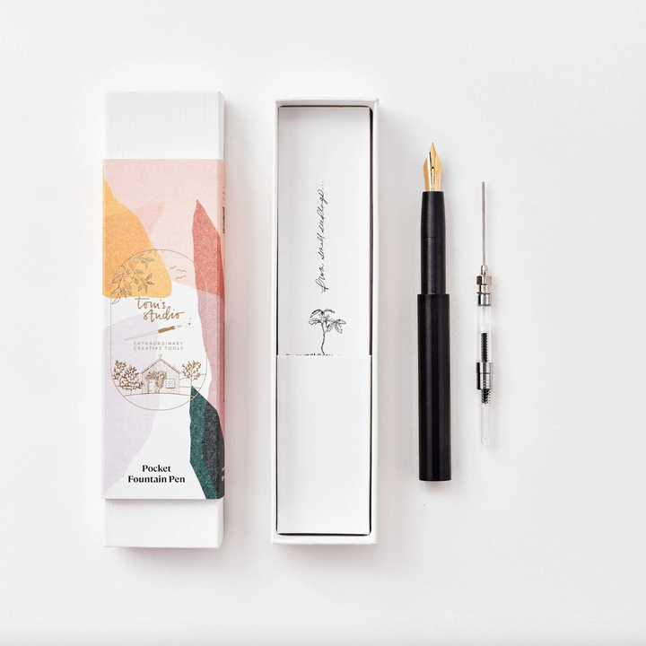 Tom's Studio The Studio Pocket Fountain Pen 2.0, Box