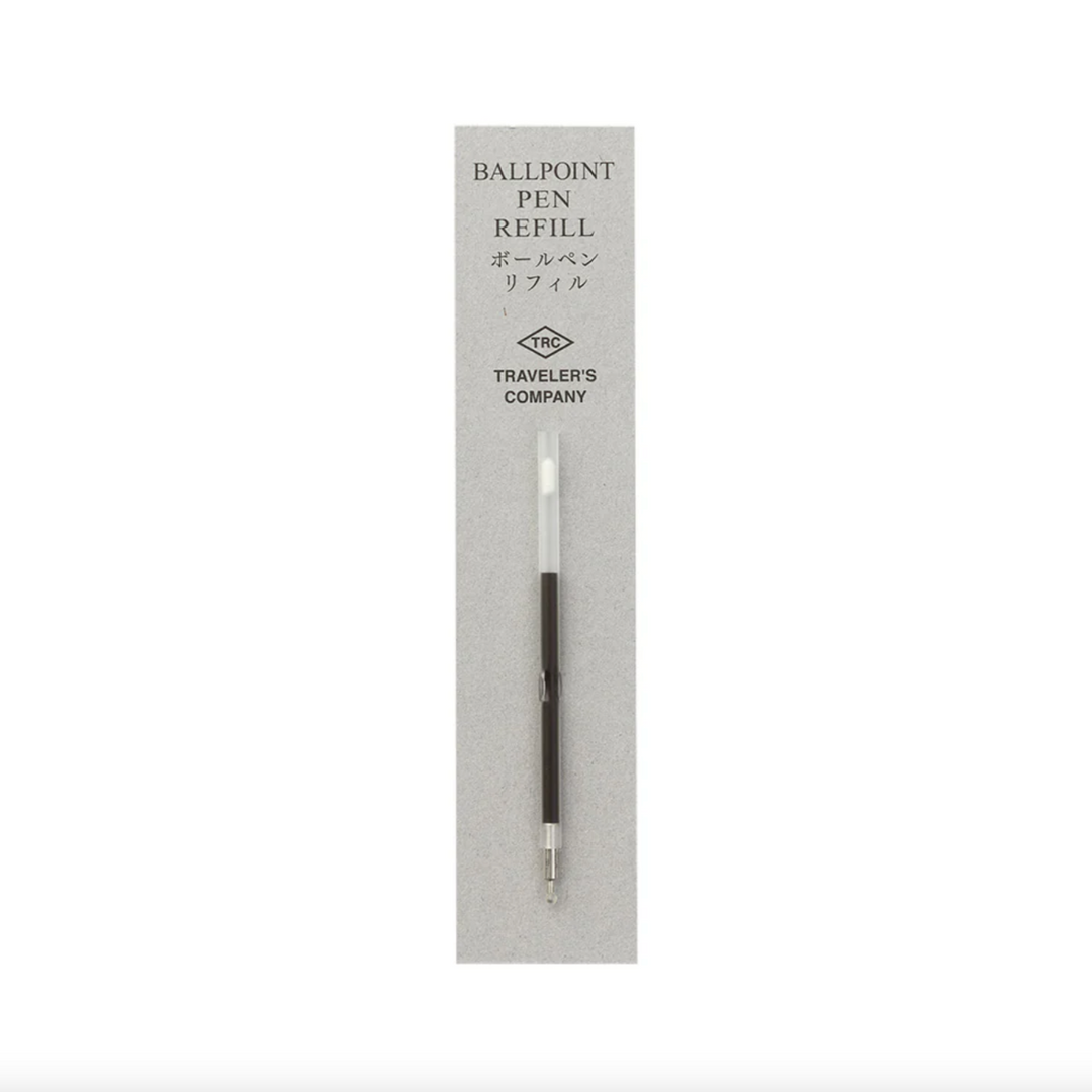 Traveler's Company Brass Ballpoint Pen Refills - Black Ink