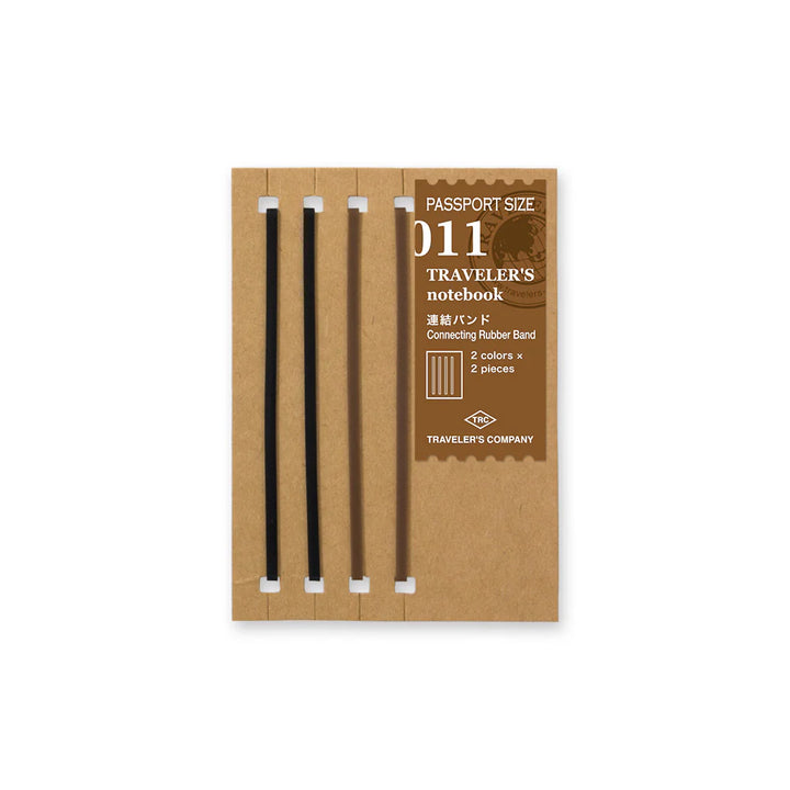 Traveler's Notebook Connecting Rubber Bands, P11 Passport