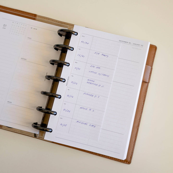 Long Weekly Sidebar Sticky Note