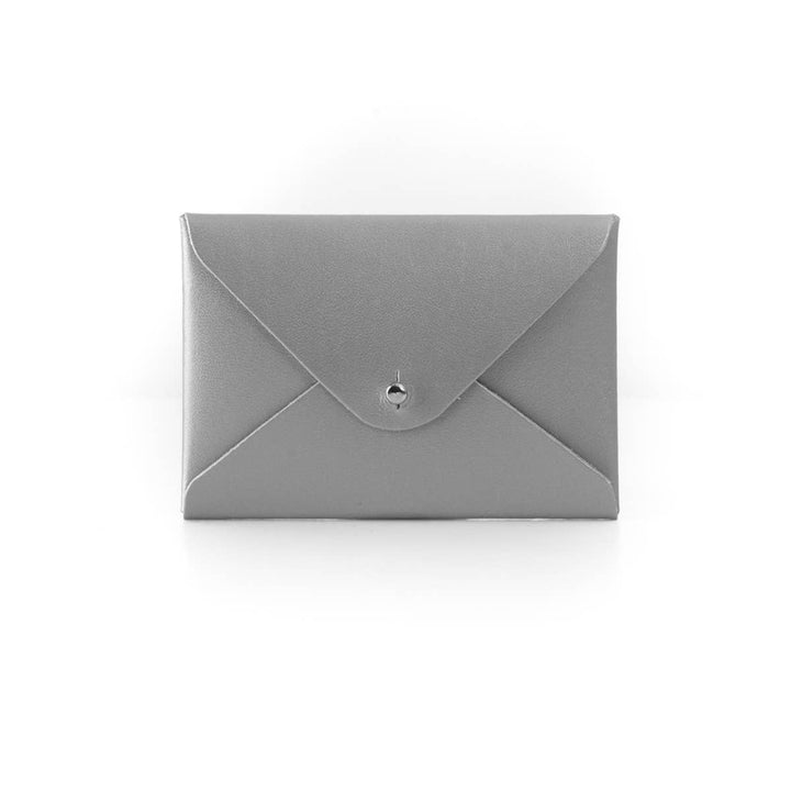 Recycled Leather Mini Folder Card Case