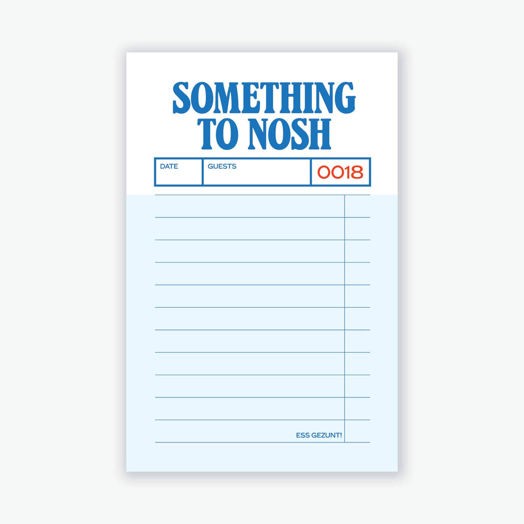 Something To Nosh notepad