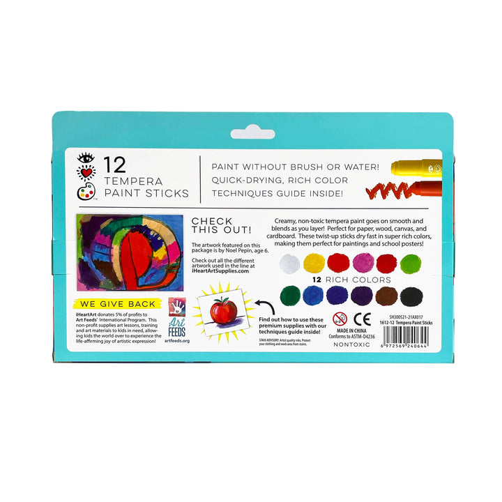 Tempera Paint Sticks