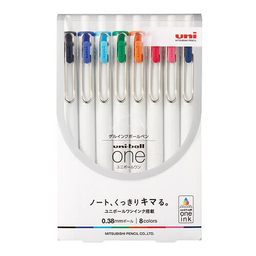 Uni Ball 8 Color Pen Set