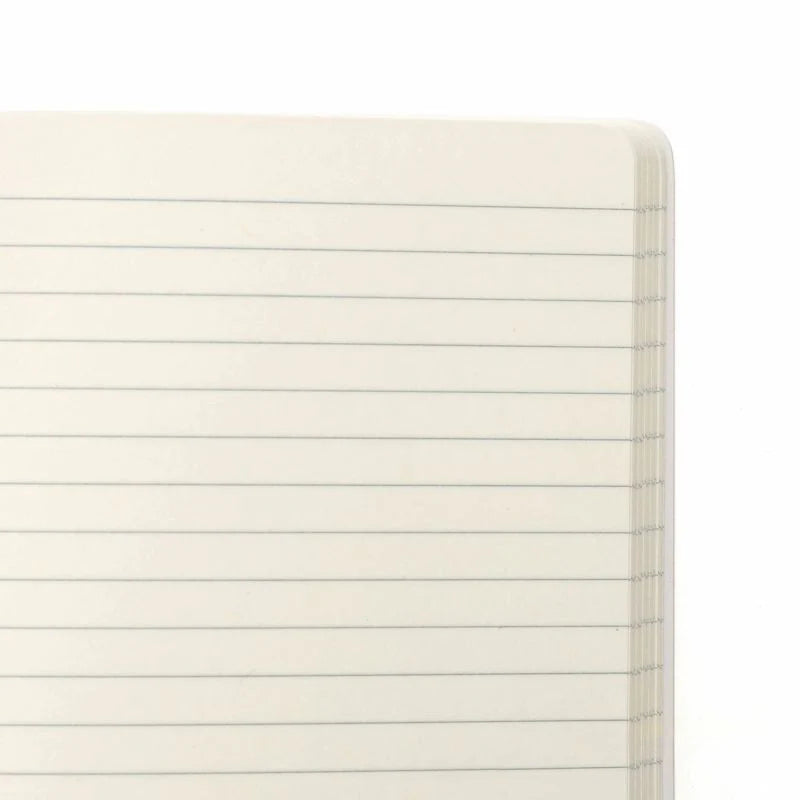 Lined notebook paper.
