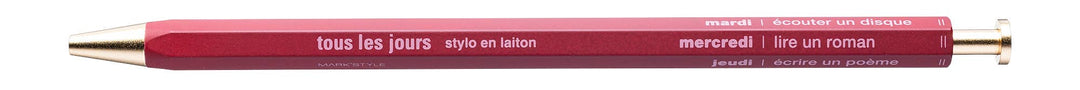 Gel Brass Ballpoint Pen