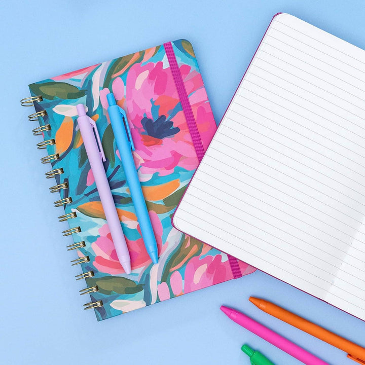 Spiral Bound Hardcover Lined Notebook