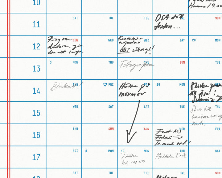 2026 Classic Calendar