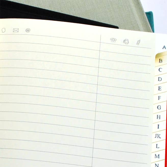 Linen Address Books