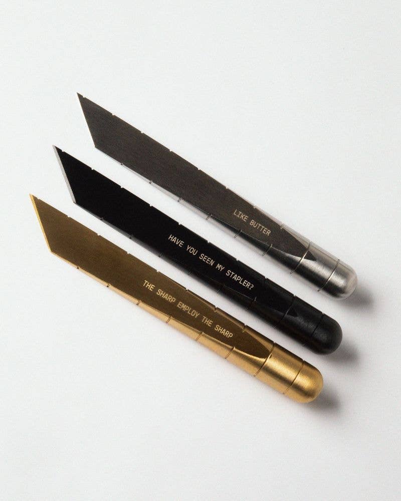 Desk Knife and Plinth