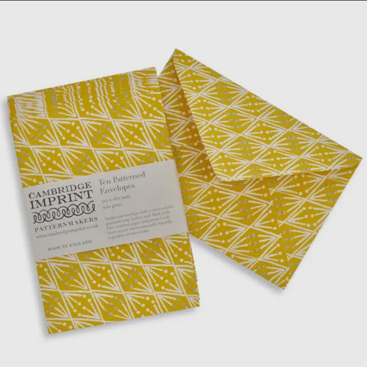 Patterned Envelopes, Set of 10