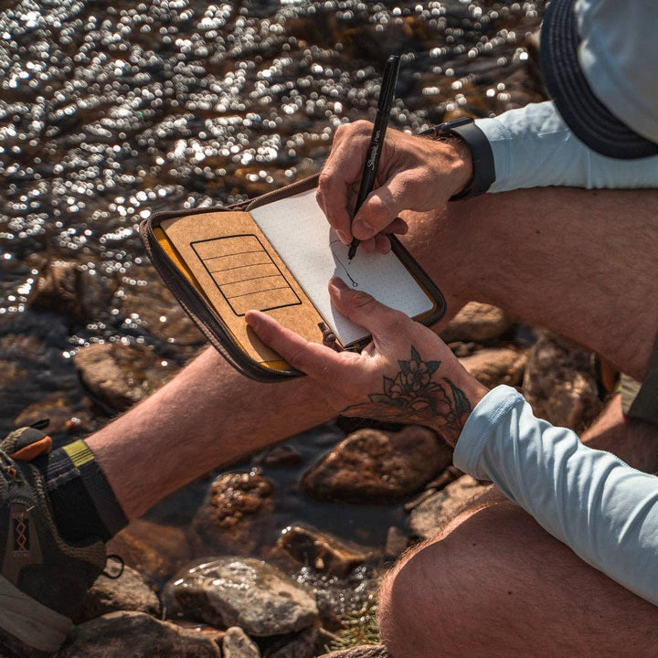 Waxed Canvas Pocket Journal