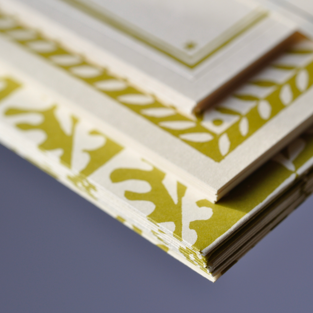 Set of Notecards and Envelopes with Labels