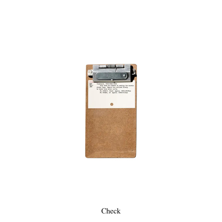 Vintage Brass Clipboard