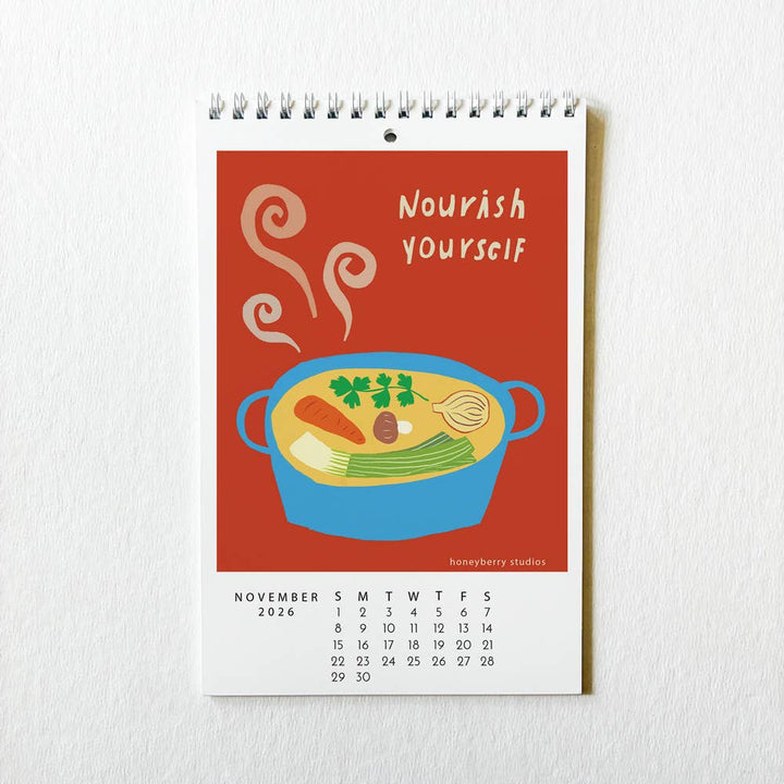 2026 Bloom in Your Own Time Wall Calendar