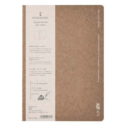 Kleid Notes Tiny Grid Notebook