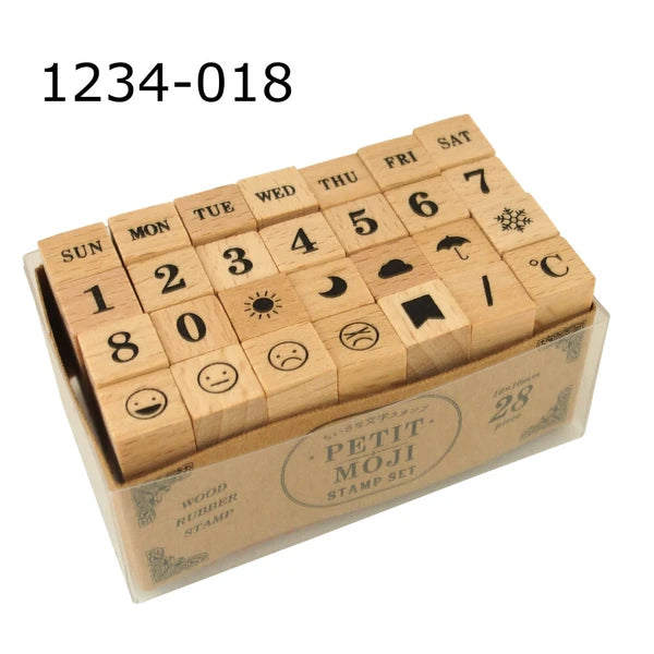 Petit Moji Stamp Set