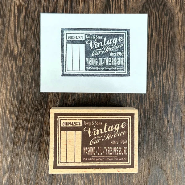 Wooden Stamps