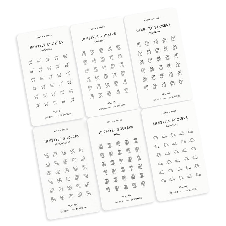 Mini Icon Stickers | Lifestyle