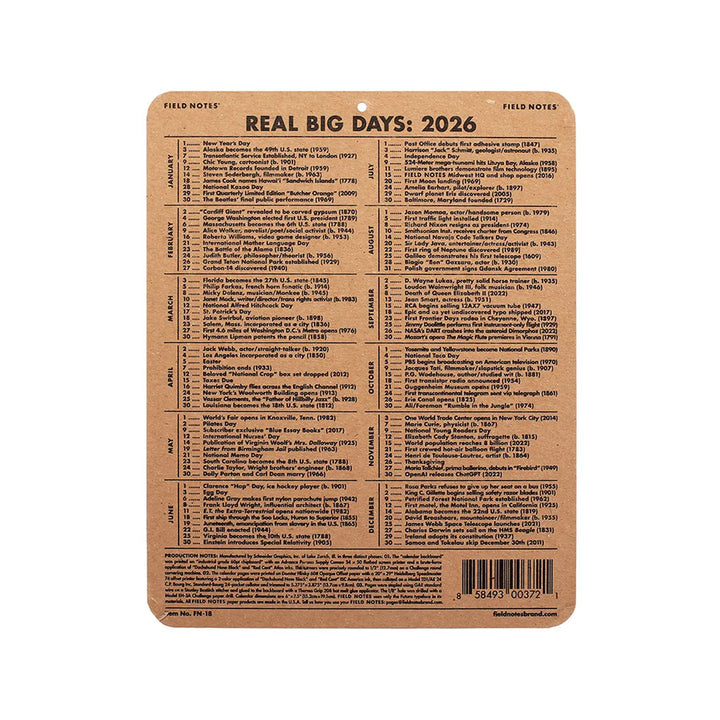 15-Month Workstation Calendar