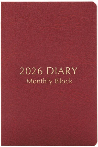 2026 Mini Monthly Diary