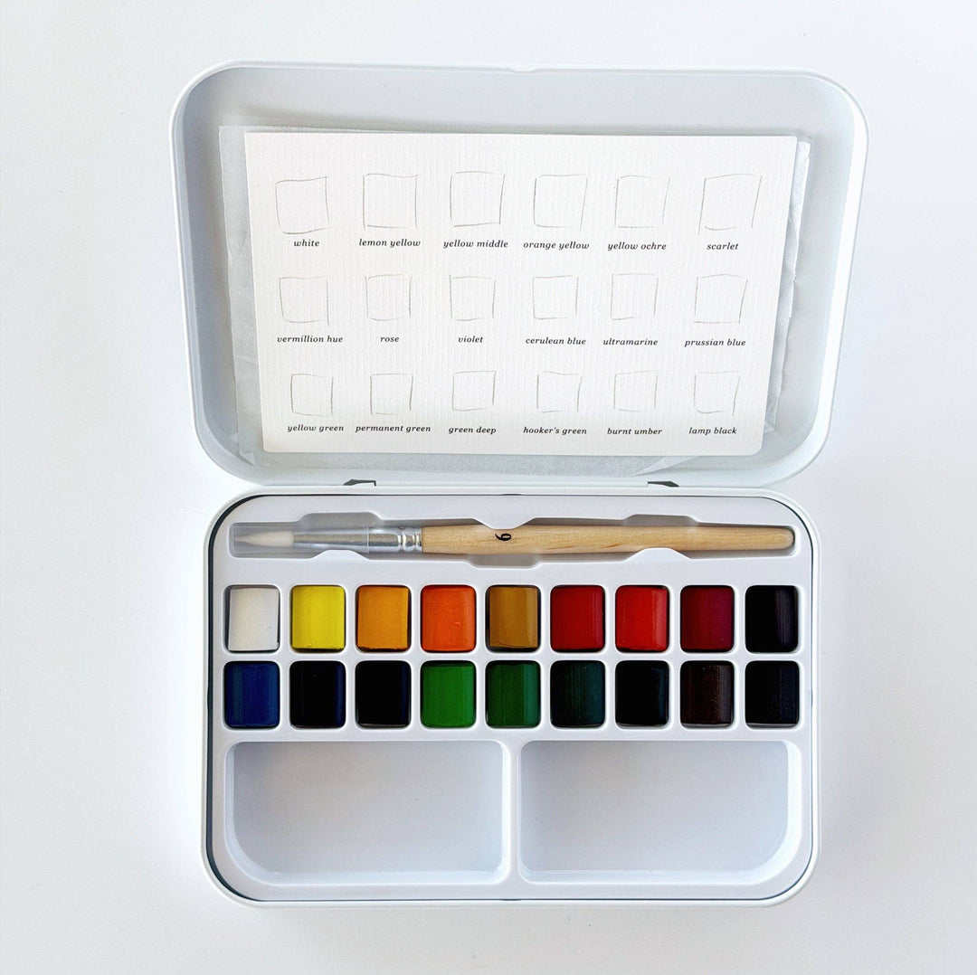Watercolor Tin (18 Color Set)
