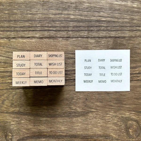 Planner Stamp Set
